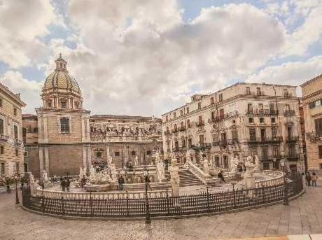 Ferienwohnung La Rosa Dei Venti " Maestrale " Palermo Exterior foto